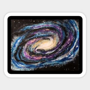 Galaxy Painting Sticker